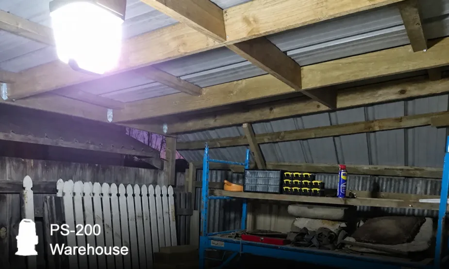 PORTABLE SITE LIGHT PS-200 application