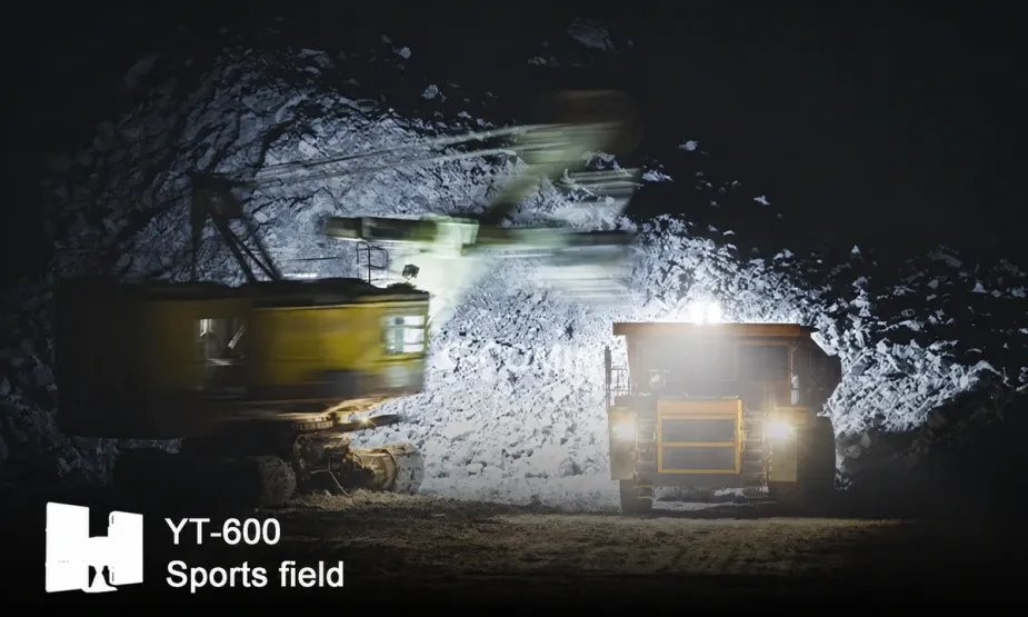 MOTORIZED 3-AXIS LED HEAD YT-600 application
