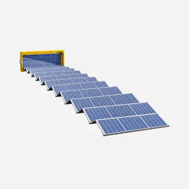 MagiCube SolarRack 40HC - 272 kWp Foldable Solar System
