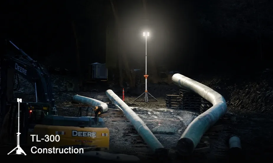 PORTABLE LIGHT TOWER TL-300 application