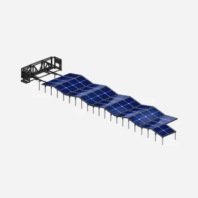 MagiCube SkidRack 100 - 104.8 kWp Rapid-Deployment PV Platform