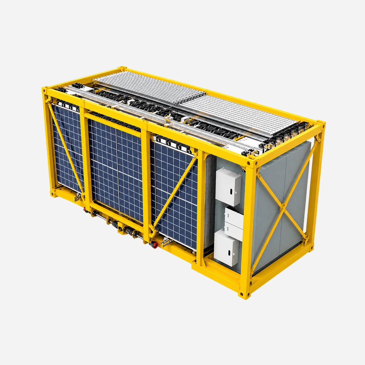 MagiCube PowerCube 20HC - 125.76 kWp / 241.15 kWh Microgrid