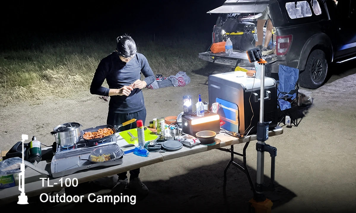 PORTABLE LIGHT TOWER TL-100 application